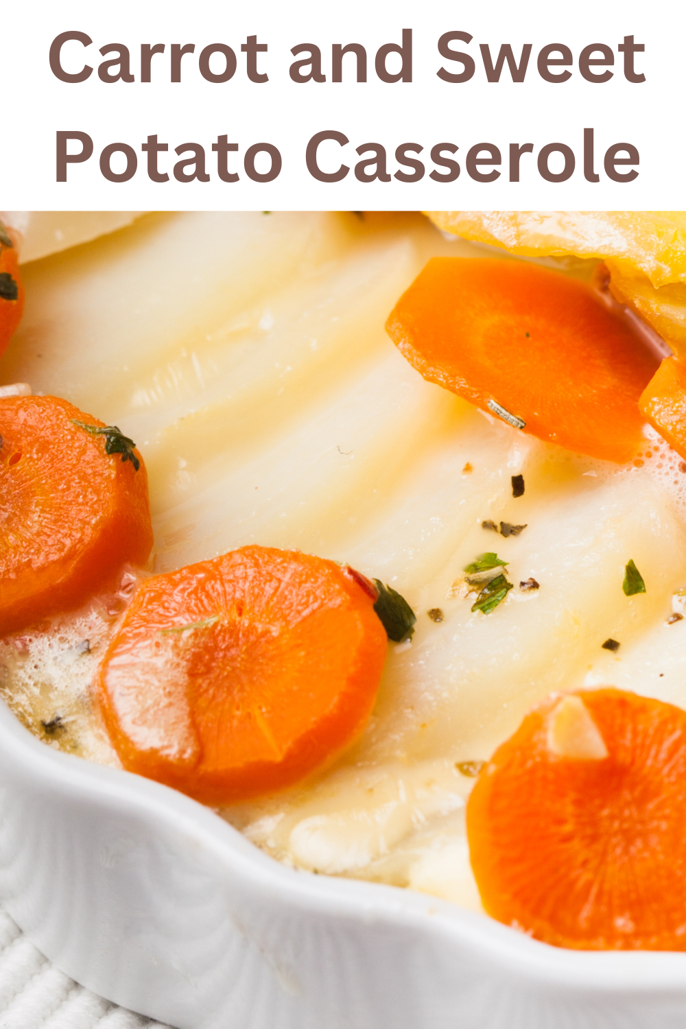 Image showcasing Carrot and Sweet Potato Casserole Healthy and Delicious