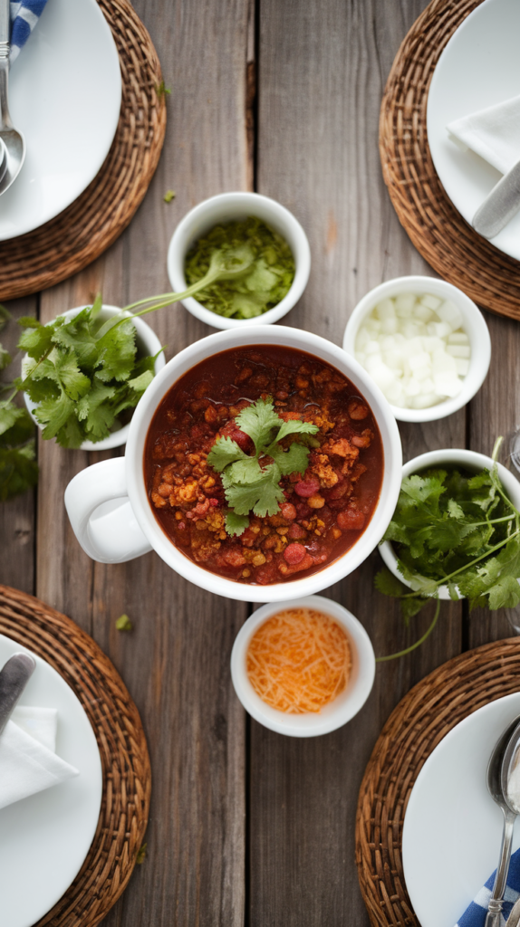 Lean and Green Chili Recipe Serving Suggestions