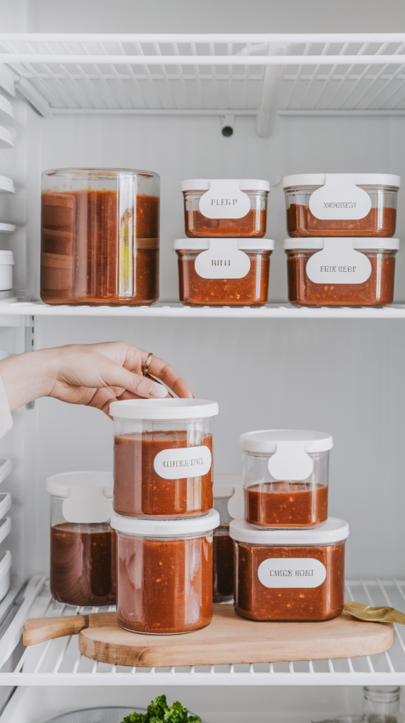 Lean and Green Chili Storage and Reheating
