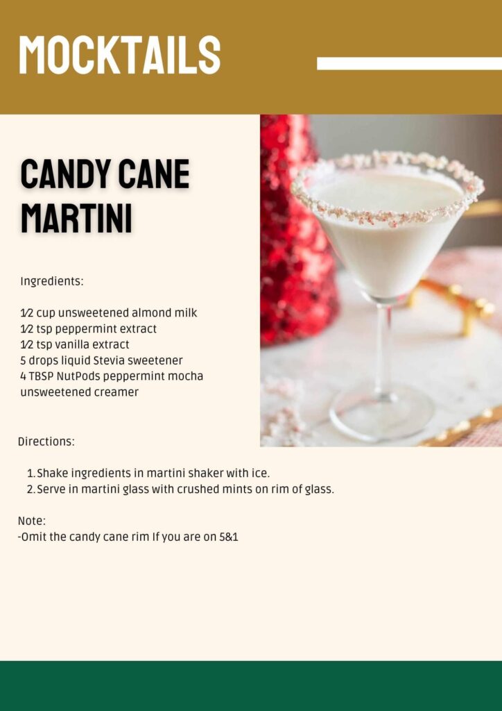 Candy Cane Martini