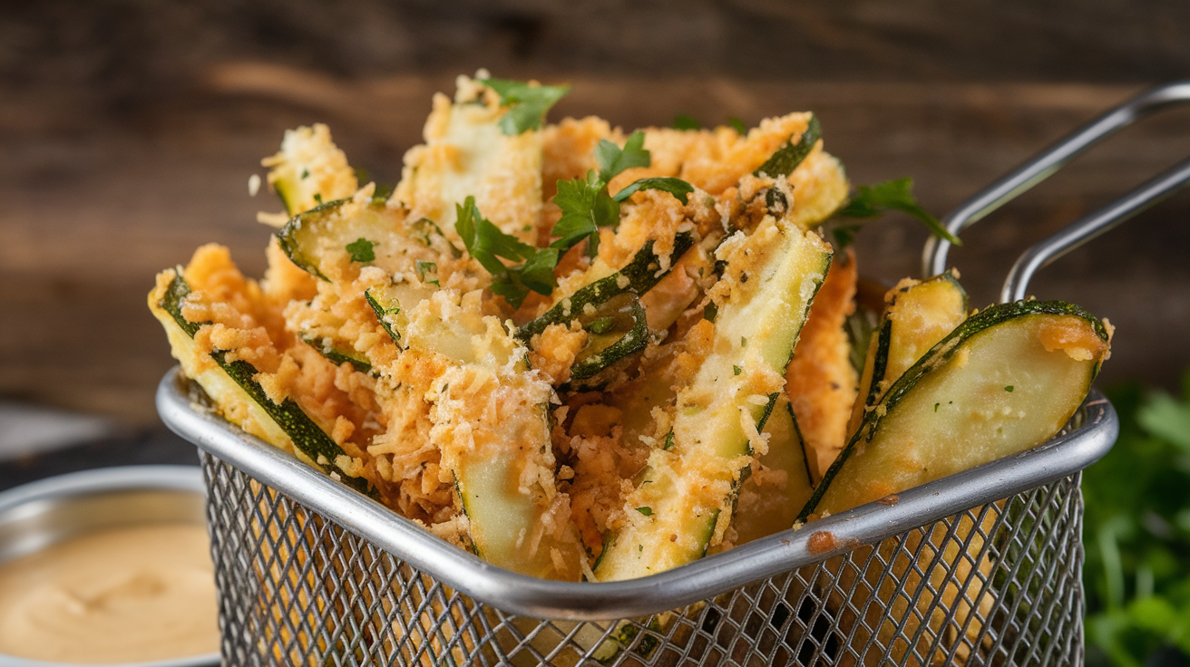 Crispy Oven Baked Zucchini Fries Recipe