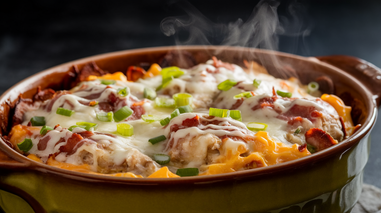 Optavia Chicken Bacon Ranch Bake: Easy Lean and Green