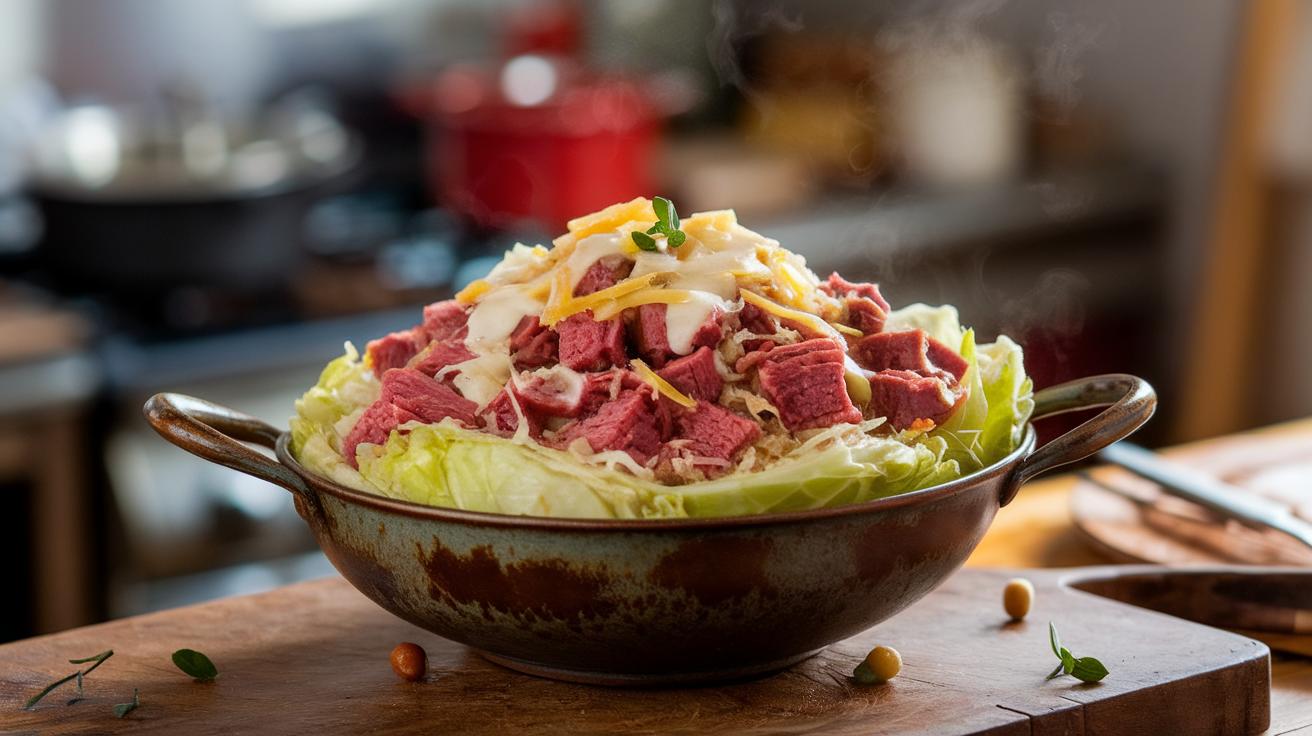 Lean and Delicious Reuben in a Bowl Recipe