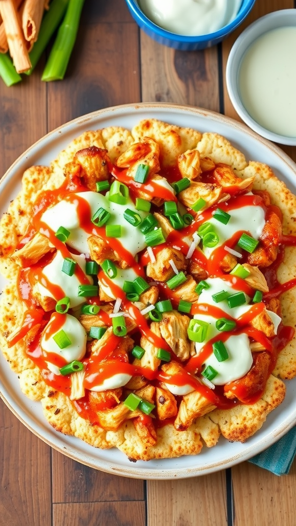 Optavia Buffalo Chicken Pizza: Spicy Lean and Green