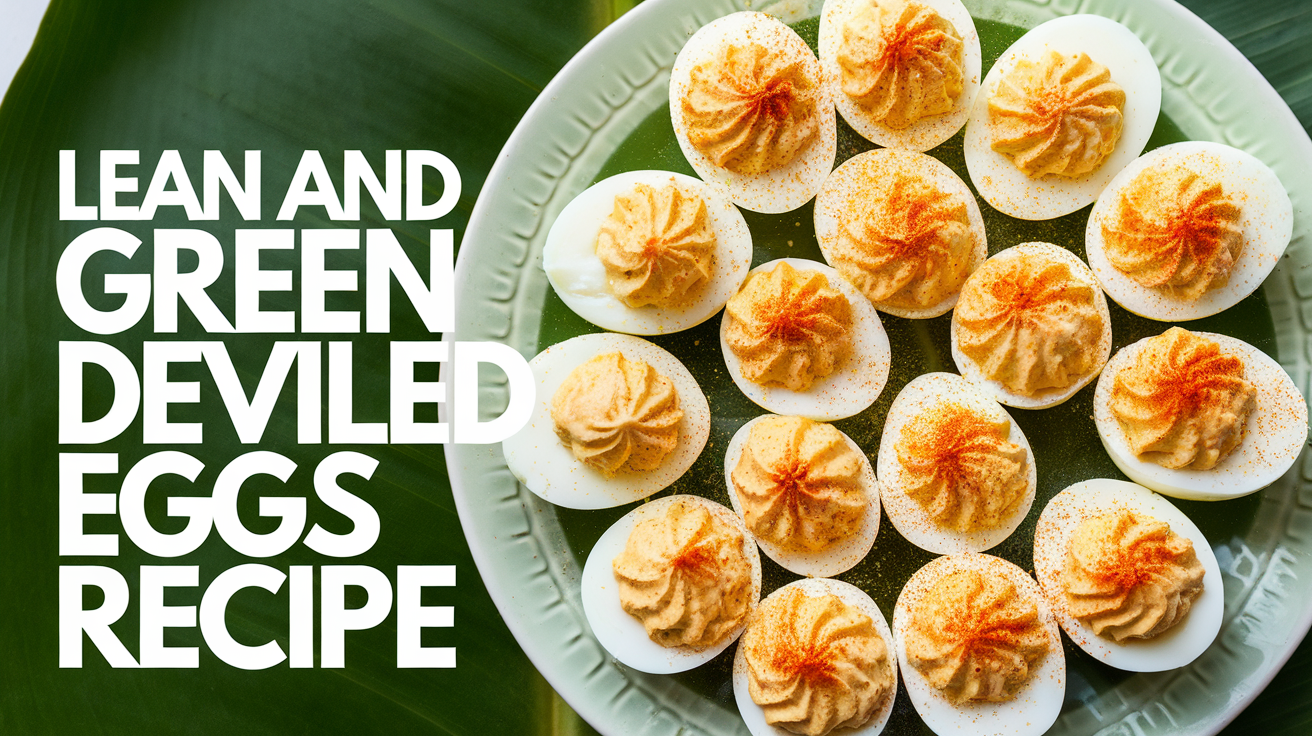 Lean and Green Deviled Eggs Recipe